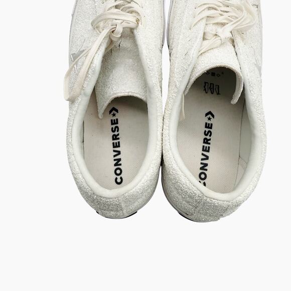 CONVERSE One Star Ox Glitter White Shoes Men’s‎ Size 10.5 Women’s Size 12.5 - Picture 7 of 10